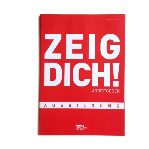 Titel des Magazins ZEIG DICH Arbeitgeber