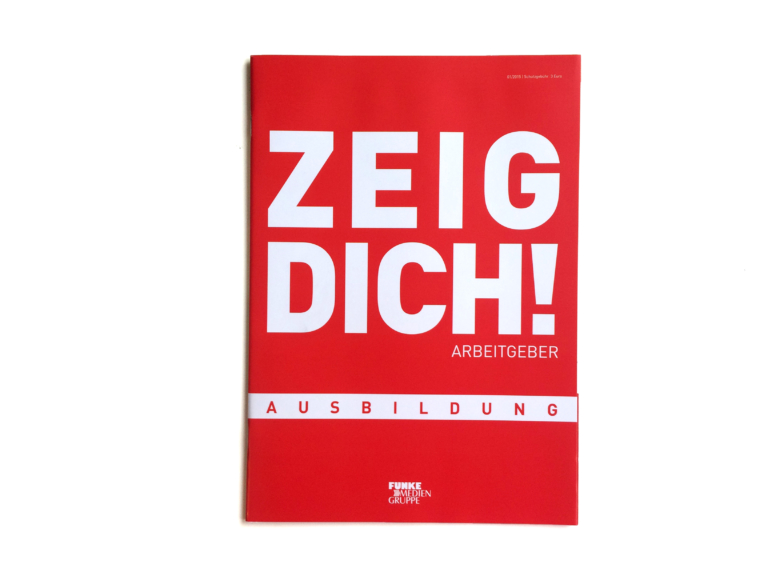 Titel des Magazins ZEIG DICH Arbeitgeber