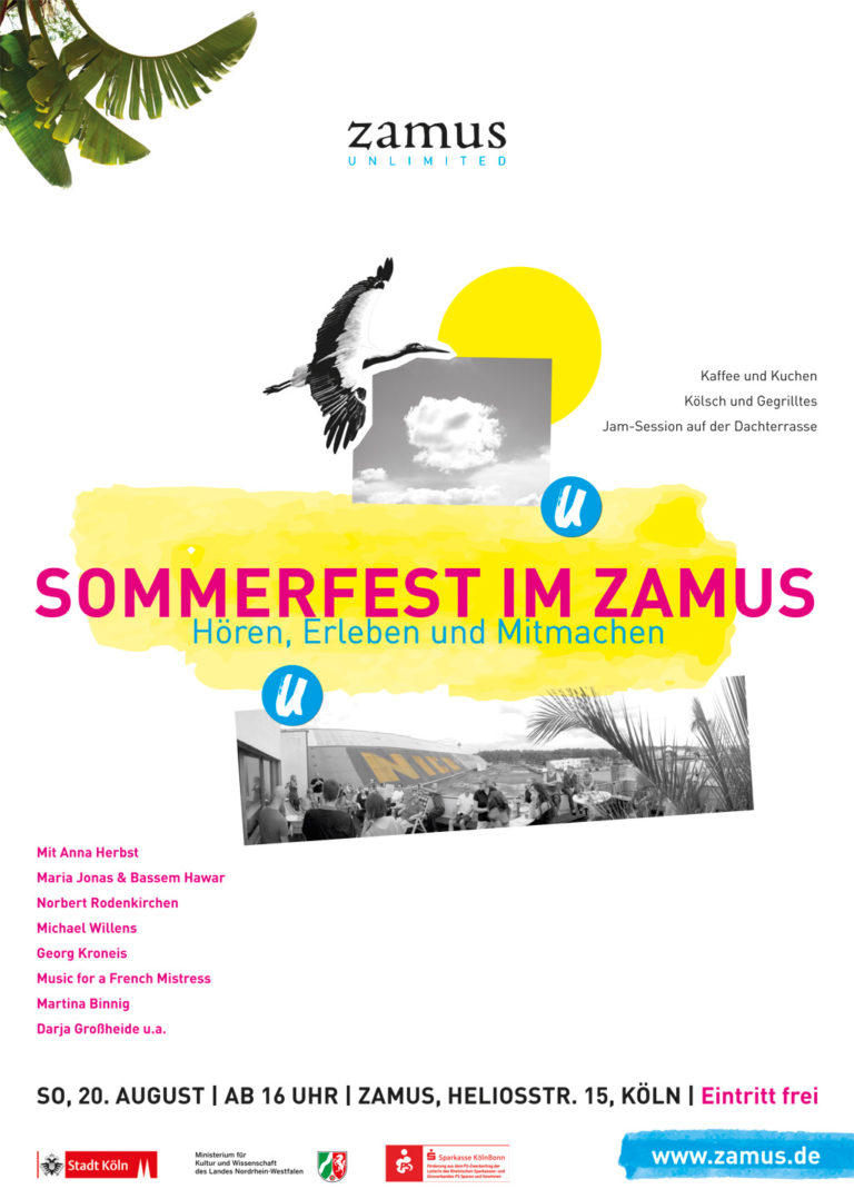 Plakat Sommerfest zamus